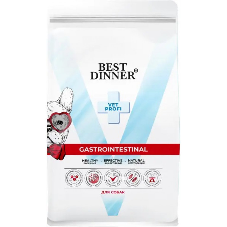 Best Dinner Vet Profi Gastrointestinal Сухой корм для взрослых собак всех пород при заболеваниях желудочно-кишечного тракта 